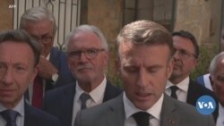 France jamanatigi Emmanuel Macron ye laseli ke France jamana doni -Visa ko la 