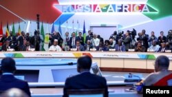 سینٹ پیٹرزبرگ میں روس افریقہ سربراہی اجلاس کا دوسرا دن