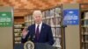 Presiden AS Joe Biden menyampaikan pidato di sebuah acara di Culver City, California, pada 21 Februari 2024. (Foto: Reuters/Kevin Lamarque)