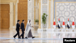 دیدار نخست وزیر ژاپن از امارات متحده عربی