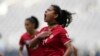 FILE - Costa Rica's Raquel Rodriguez celebrates after scoring the opening goal against Panama during a CONCACAF Women's Championship soccer match in Monterrey, Mexico, July 5, 2022. 