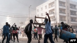 Protestos em Dakar