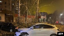 Wêneya piştî peqînê li Belgorod