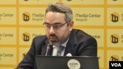 Osnivač Ruskog demokrtarskog društva Pjotr Nikitin (foto: Medija Centar Beograd)