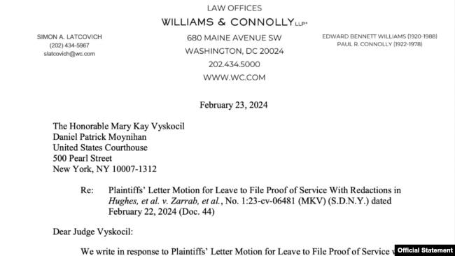 Halkbank’ın ABD’deki savunmasını Williams & Connolly LLP hukuk firması yürütüyor