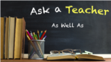 Ask a Teacher: "As Well As"