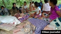 ကျောက်ကြီးမြို့အနီးတိုက်ပွဲကြောင့် ဒေသခံ တသောင်းခွဲနီးပါး ထွက်ပြေးနေရ (ဇွန်၊ ၂၀၂၃)