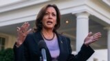 FILE - Vice President Kamala Harris speaks at the White House in Washington, Nov. 8, 2023. Harris will try to demonstrate U.S. environmental leadership despite President Joe Biden's absence from the annual gathering on climate change. 