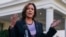 FILE - Vice President Kamala Harris speaks at the White House in Washington, Nov. 8, 2023. Harris will try to demonstrate U.S. environmental leadership despite President Joe Biden's absence from the annual gathering on climate change. 