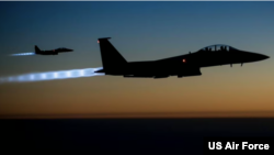 Авиация ВВС США выполняет боевую задачу (архивное фото)
