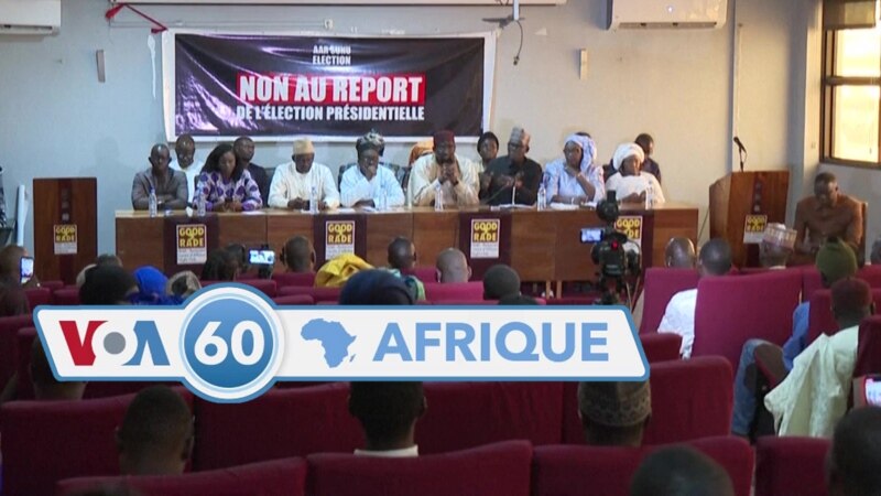 VOA60 Afrique : Sénégal, Niger, RDC, Rwanda