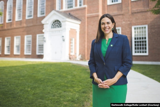 Sian Beilock is the new president at Dartmouth College. (Photo courtesy of Dartmouth College)