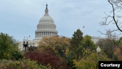Zgrada američkog Capitola u Washingtonu, 7. novembra 2023. (Foto: Diaa Bekheet)