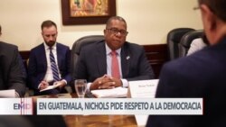 En Guatemala, el subsecretario Nichols pide respeto a la democracia
