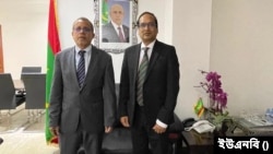 বাংলাদেশের অনাবাসিক রাষ্ট্রদূত মুহাম্মদ জুলকারনাইন ও মৌরিতানিয়ার কৃষিমন্ত্রী ইয়াহিয়া উলদ আহমেদ এল ওয়াঘ