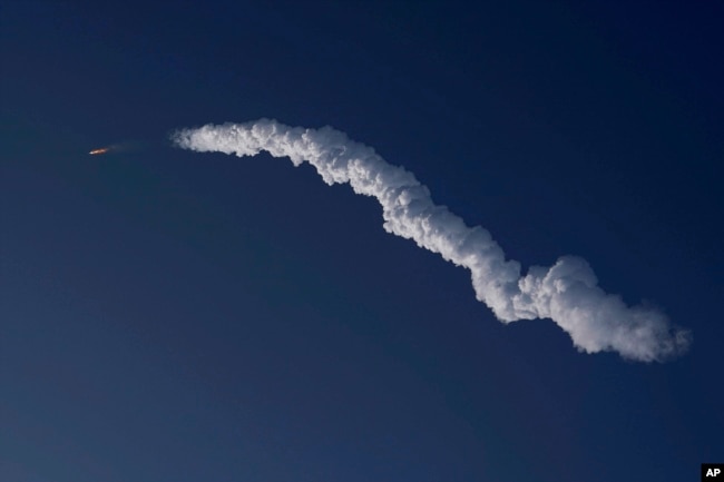 SpaceX's Starship launches from Starbase in Boca Chica, Texas, Thursday, April 20, 2023. (AP Photo/Eric Gay)