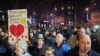 "Slobodni dnevnik" ispred RTS-a u sklopu 11. protesta protiv izbornih nepravilnosti, Tepić nastavlja štrajk glađu