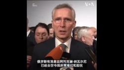 北约秘书长对纳尔瓦尼可能去世的消息作出反应 