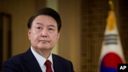 资料照：韩国总统府2024年2月7日发布的总统尹锡悦的照片。