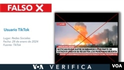 La imagen con contenido falso, subida a TikTok el 28 de enero de 2024, supera el millón de visualizaciones.