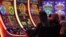 FILE - Gamblers play slot machines at the Ocean Casino Resort in Atlantic City, N.J., on Nov. 29, 2023. Figures released on Feb. 20, 2024, by the American Gaming Association show that the U.S. commercial casino industry had its best year ever in 2023.