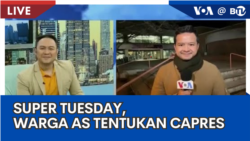 Laporan VOA untuk BTV: Super Tuesday, Warga AS Tentukan Capres