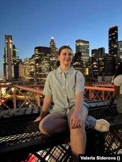 Валерія Сидорова з дитинства мріяла побувати у Нью-Йорку. У червні її мрія здійснилася