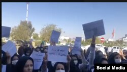 اعتراض پرستاران در کرمانشاه و یزد