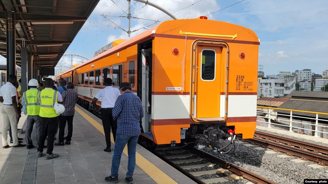 Uzinduzi wa mradi wa SGR Tanzania. Picha na Mwandishi wetu.