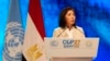 FILE - South Korean lawmaker Na Kyung Won, pictured at a climate summit in Egypt in 2022, said recently that the deterrence provided by the South Korea-U.S. alliance "does not guarantee the capacity to respond to the future changes in the security environment.” 