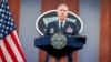 FILE - Pentagon press secretary Maj. Gen. Pat Ryder speaks during a press briefing at the Pentagon, near Washington, April 15, 2024.