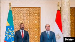 Faayilii- Muummicha ministeeraa Itiyoophiyaa Abiy Ahimad fi Prezidaantii Masrii Abdel Fattaa Al-Siisii