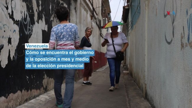 Cómo se encuentran el gobierno y la oposición de Venezuela a menos de mes y medio de la elección presidencial