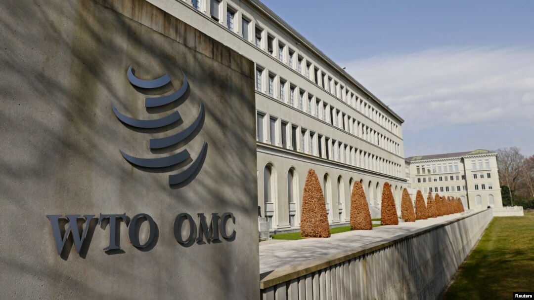 Markas Besar Organisasi Perdagangan Dunia (WTO) di Jenewa, Swiss, 4 Maret 2021. (Foto: REUTERS/Denis Balibouse)
