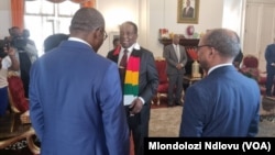 SADC Ambassadors meet Mnangagwa