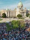 SERBIA-SHOOTING/PROTESTS