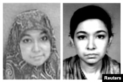 عافیہ صدیقی کے بارے میں معلومات کی فراہمی سے متعلق واشنگٹن ڈی سی جاری ہونے والی تصاویر۔ 26 مئی 2004