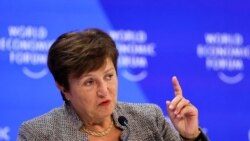 FILE - Umqondisi weInternational Monetary Fund (IMF) uKristalina Georgieva.
