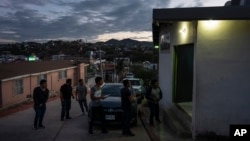 Migrants arrive at the San Juan Bosco shelter in Nogales, Mexico, June 25, 2024, after being deported from the U.S. The Biden administration's asylum halt has slashed arrests for illegal border crossings but falls hardest on those nationalities most susceptible to being deported.