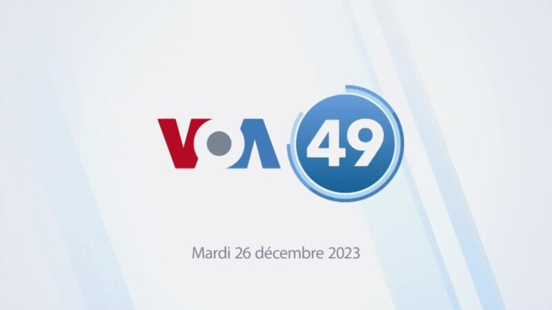 VOA60 Afrique : RDC, Nigeria, Sénégal, Égypte