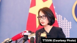 Phát ngôn viên Bộ Ngoại giao Việt Nam Phạm Thu Hằng.