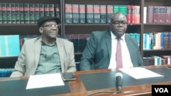Sengezo Tshabangu and Nqobani Sithole