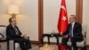 ABD Dışişleri Bakanlığı İdari İşler Müsteşarı ve Siyasi İşler Müsteşar Vekili John Bass, Ankara'da Dışişleri Bakanı Hakan Fidan ile biraraya geldi. 