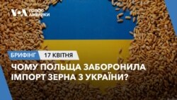 Брифінг Голосу Америки. Чому Польща заборонила імпорт зерна з України