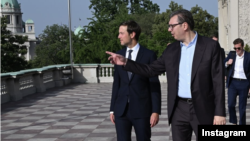 Džared Kušner i Aleksandar Vučić u Predsedništvu Srbije, 19. jun 2024. (foto: Instagram/buducnostsrbijeav)