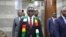 Umongameli Emmerson Mnangagwa (Columbus Mavhunga/VOA)