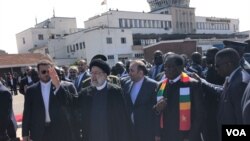 Mutungamiri weIran VaRaisi nemutungamiri wenyika VaEmmerson Mnangagwa