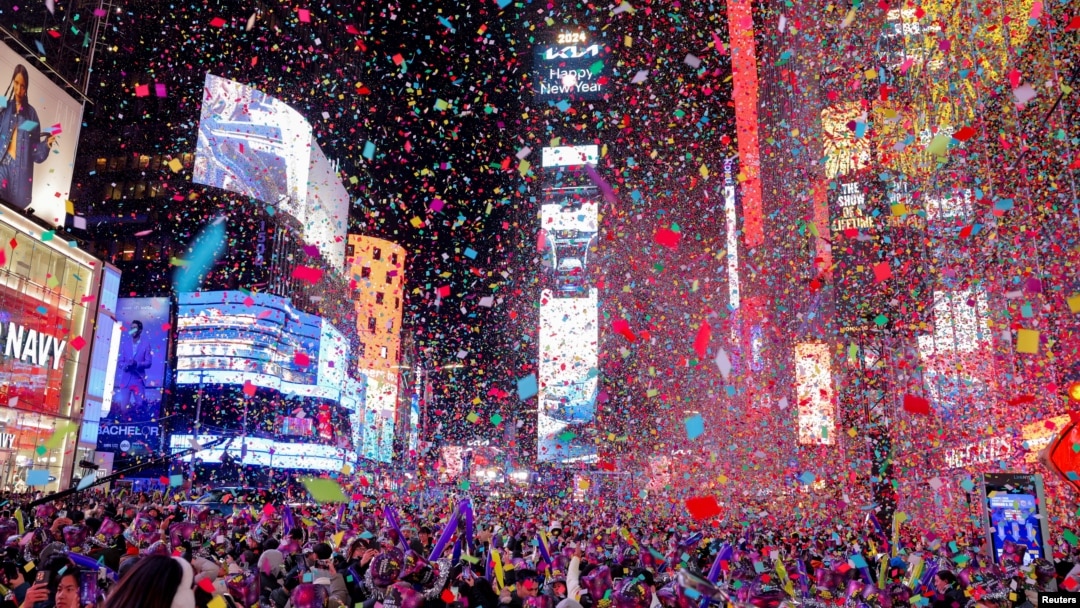 New Year's Eve 2024 in the United States