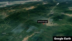 စစ်ကောင်စီတပ်တွေ အင်အားဖြည့်တင်းနေတဲ့ နန့်ဆန်ယမ်ကို Google Earth မြေပုံမှာတွေ့ရစဉ်