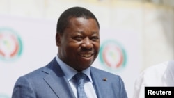 FILE - President of Togo Faure Gnassingbe is seen during the ECOWAS Authority of Heads of State and Government 54th Ordinary Session in Abuja, Nigeria on December 22, 2018.